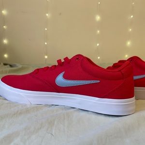 Nike Men’s Red SB Charge Sneakers